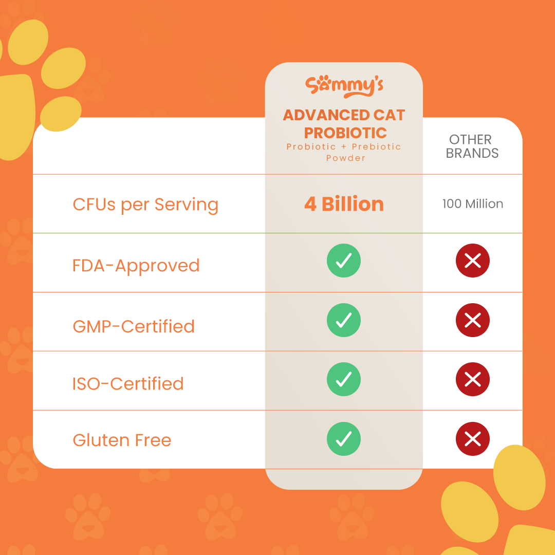Sammy’s™ Advanced Probiotic + Prebiotic Powder (60gram)