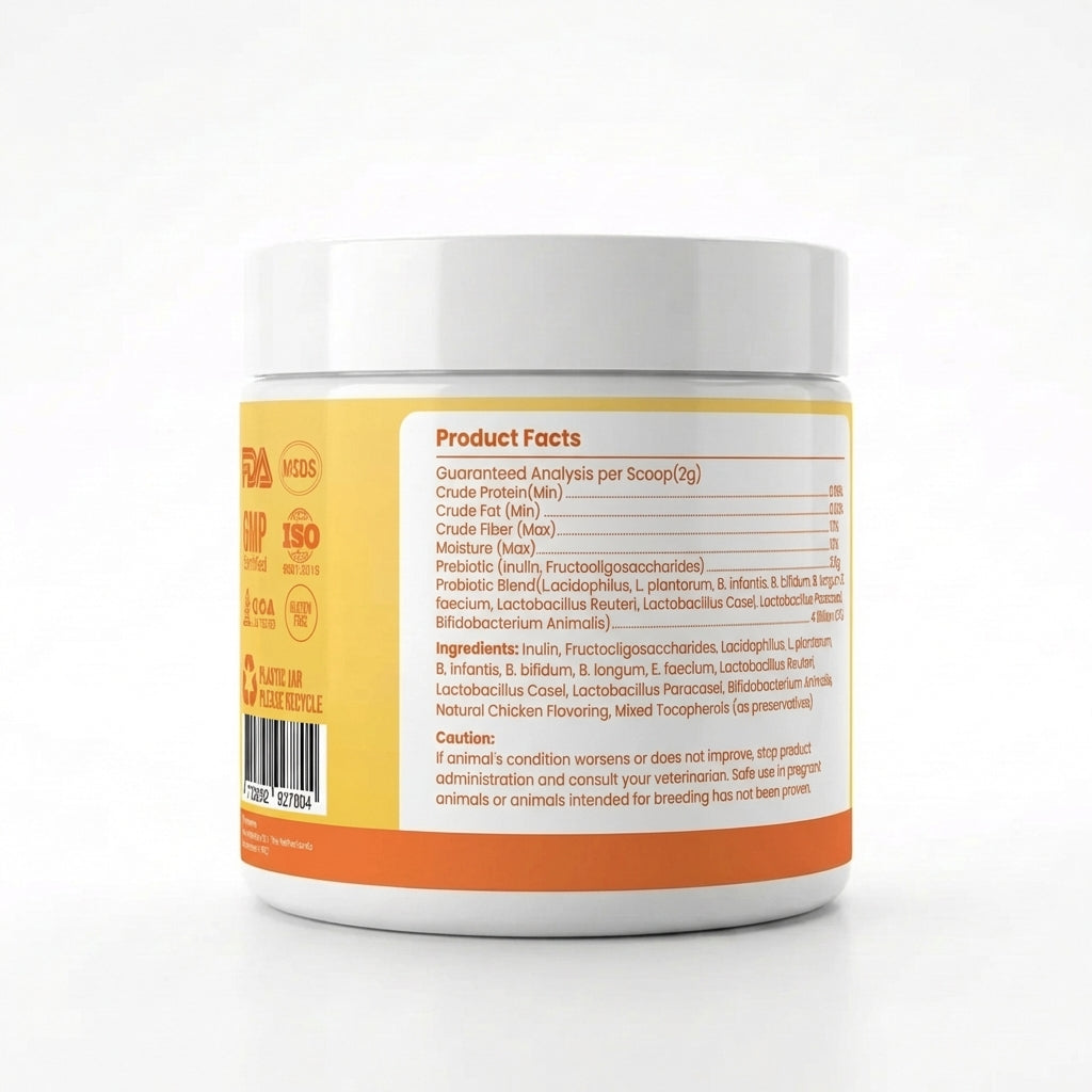 Sammy’s™ Advanced Probiotic + Prebiotic Powder (60gram)