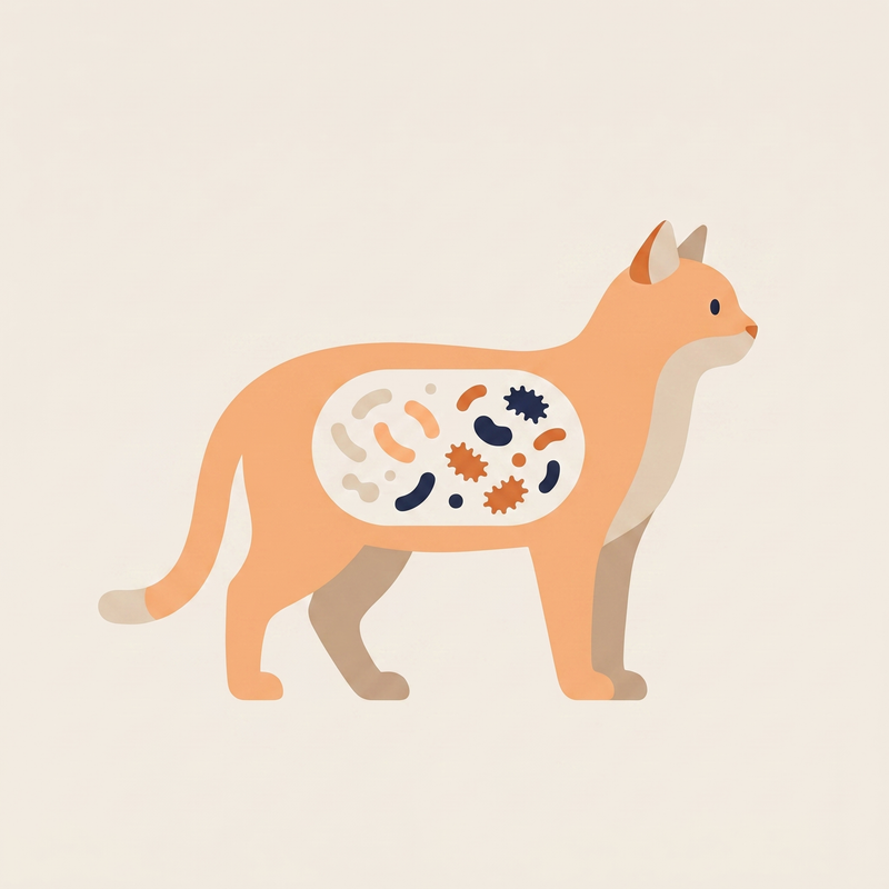 Step 1: Your Cat's Gut Is Off Balance